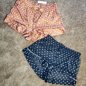 2 for $25 Satin VS Pajama Shorts